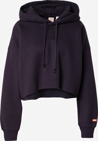 Bluză de molton 'Levi's® Gold Tab™ '90s Raw Cut Hoodie' de la LEVI'S ® pe negru: față