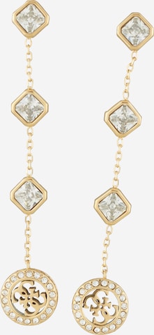 GUESS - Pendientes en oro: frente