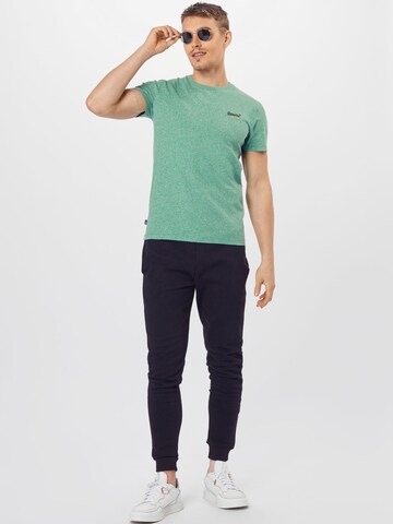 Tapered Tricou de la Superdry pe verde