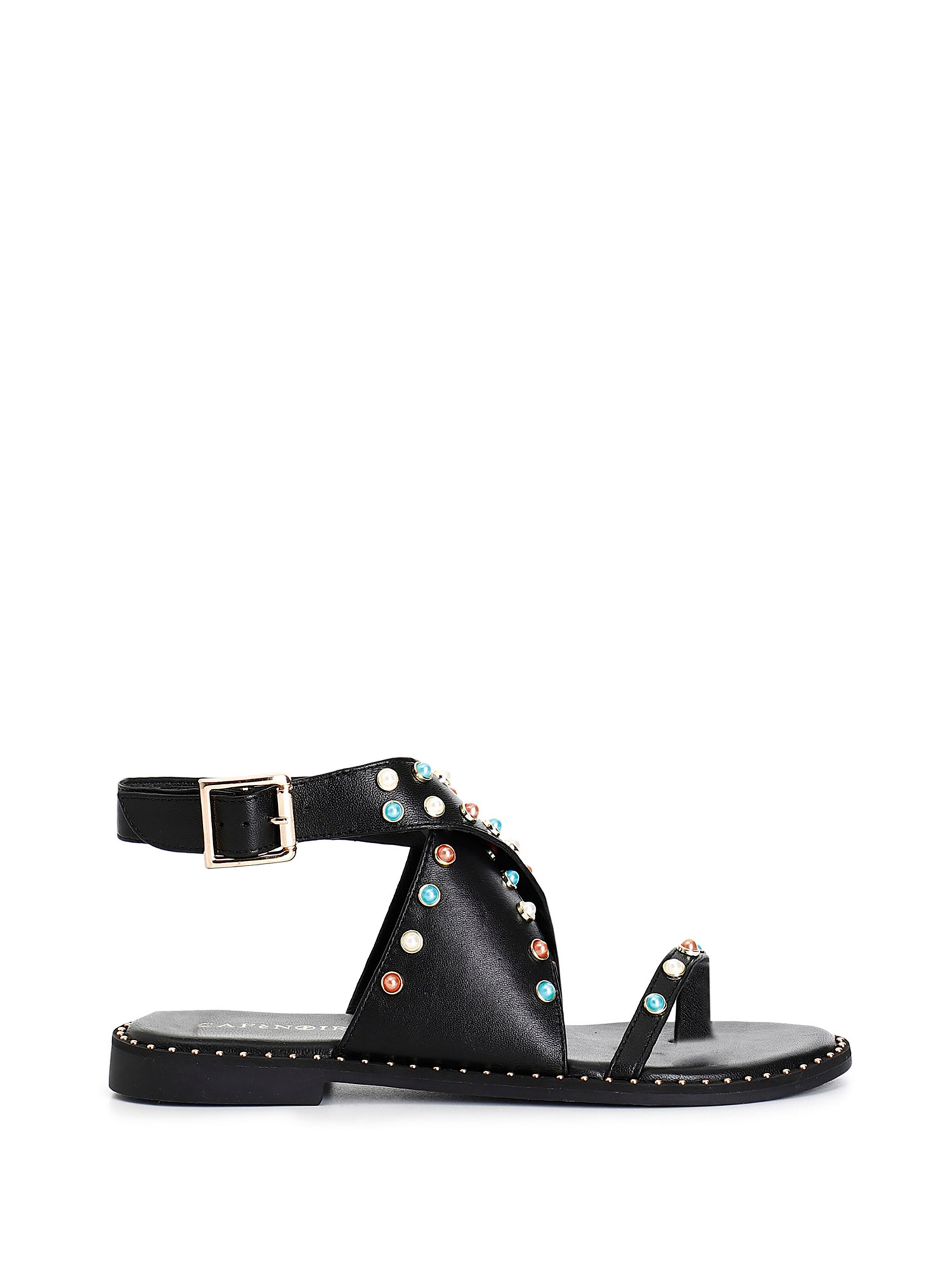 Sandalo con cinturino di CAFè NOIR in nero