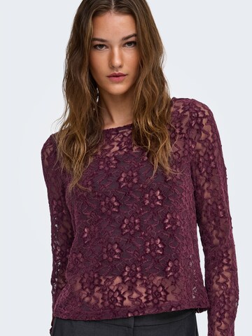 ONLY Shirt 'ONLNOLA' in Red