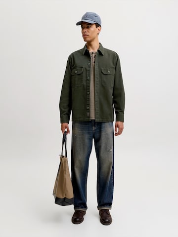 JACK & JONES Prehodna jakna 'JJECOLTON' | zelena barva