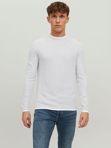 JACK & JONES Sweater in Grey: front