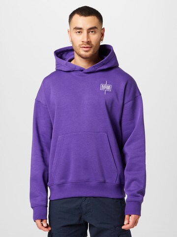 G-Star RAW Sweatshirt i lila: framsida