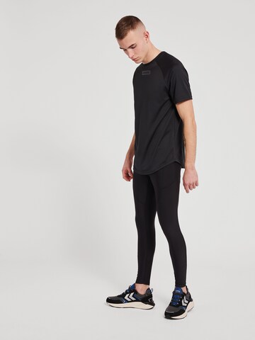 Hummel Skinny Sportbroek 'Topaz' in Zwart