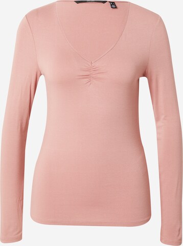 VERO MODA Shirt 'ALBERTE' in Pink: front