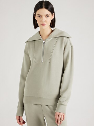 Varley Sportief sweatshirt in Groen: voorkant