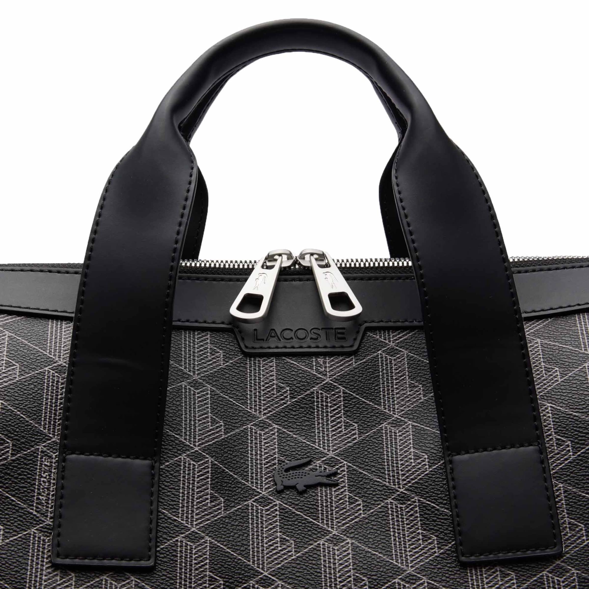 LACOSTE Taška Weekender – černá