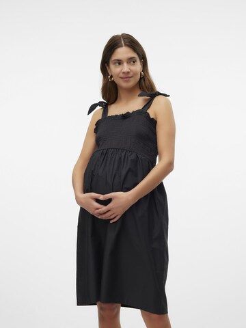 Robe MAMALICIOUS en noir : devant