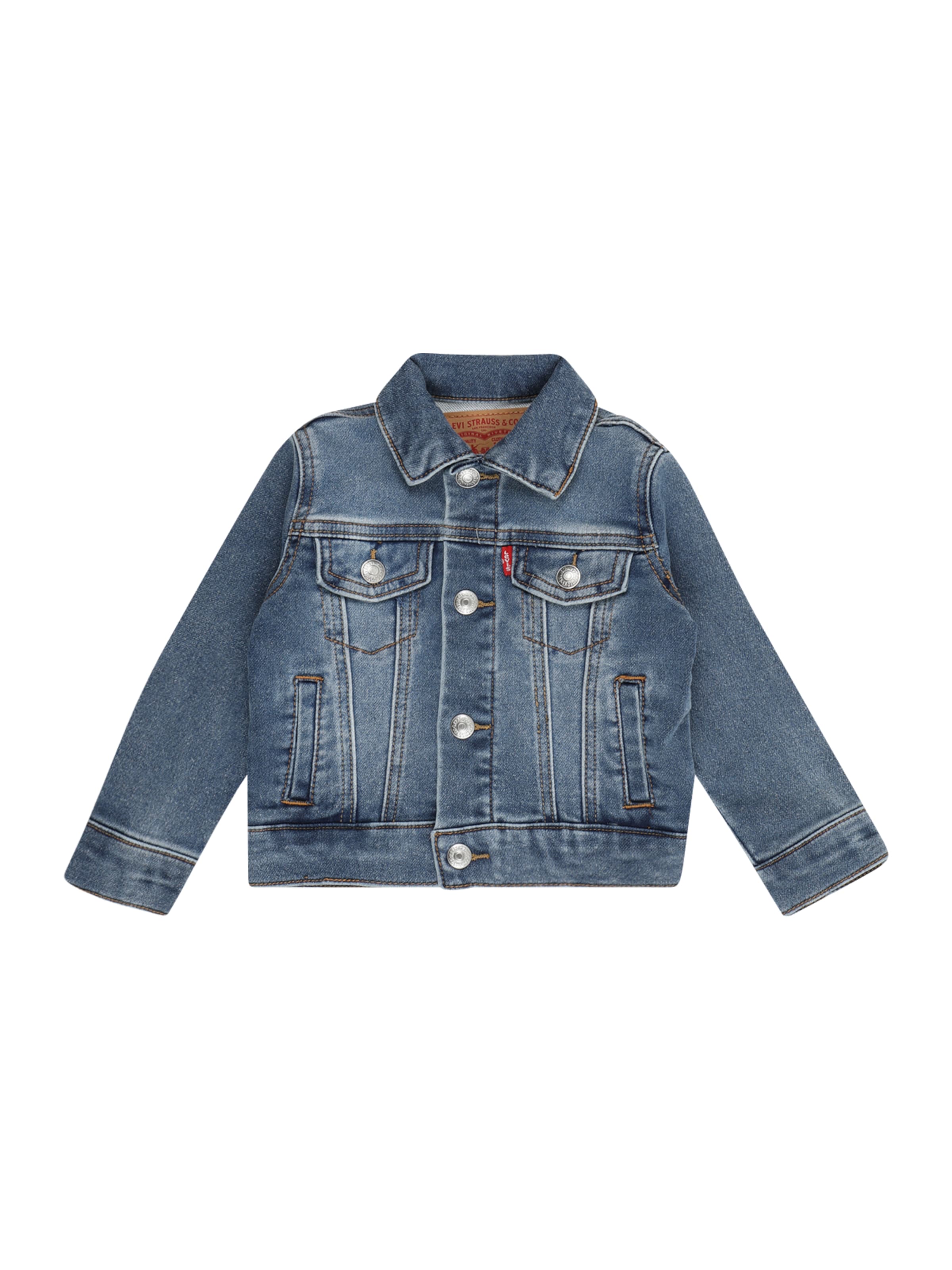 LEVI'S ® Jacke 'MY FIRST TRUCKER' in Blau: Vorderseite