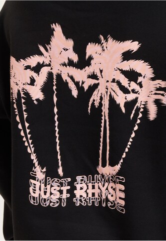 Sweat-shirt 'Just Rhyse Wavy Palms' Just Rhyse en noir