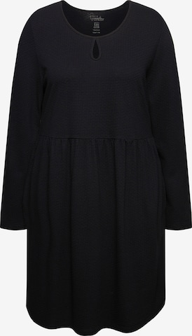 Ulla Popken Shirt in Black: front