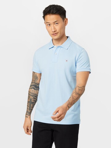 GANT Koszulka w kolorze niebieski: przód