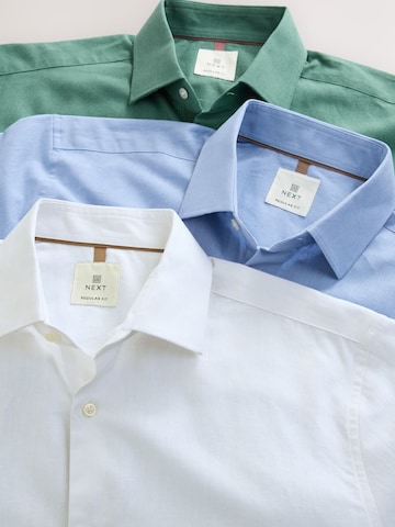 Next Regular Fit Hemd in Blau