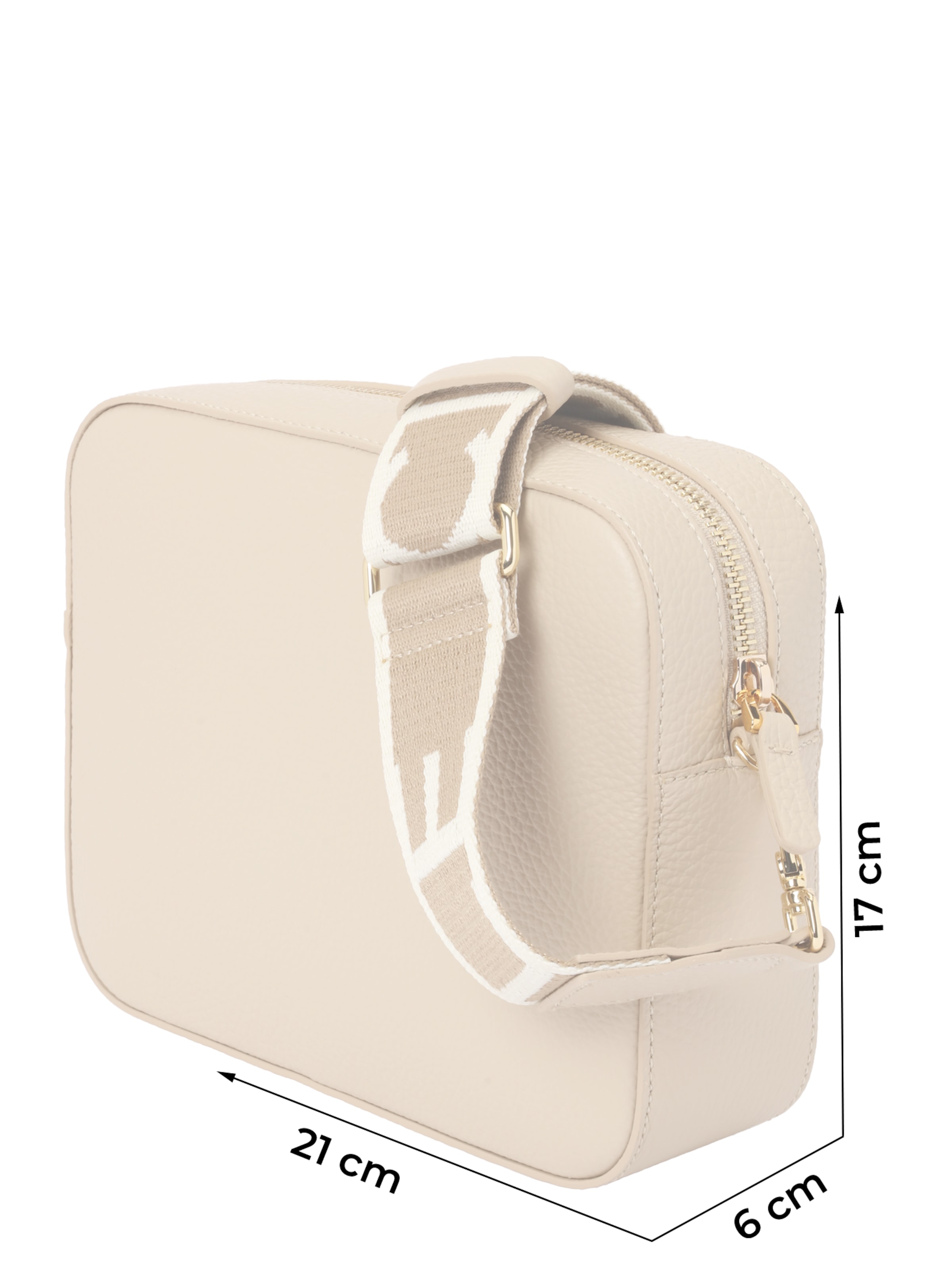 Coccinelle Taška přes rameno 'Tebe' – šedá