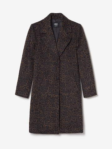 Manteau d’hiver ' Agathe' Le Temps Des Cerises en marron : devant