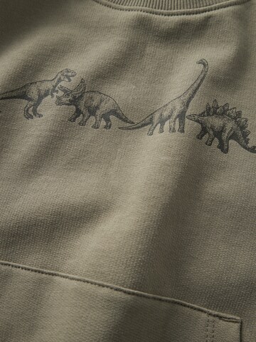 NAME ITSweater majica 'NMMVILDAR' - zelena boja