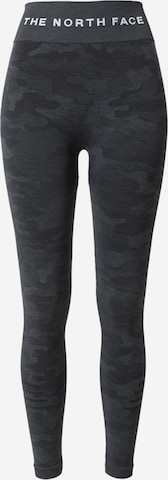 THE NORTH FACE Skinny Sportbroek in Zwart: voorkant