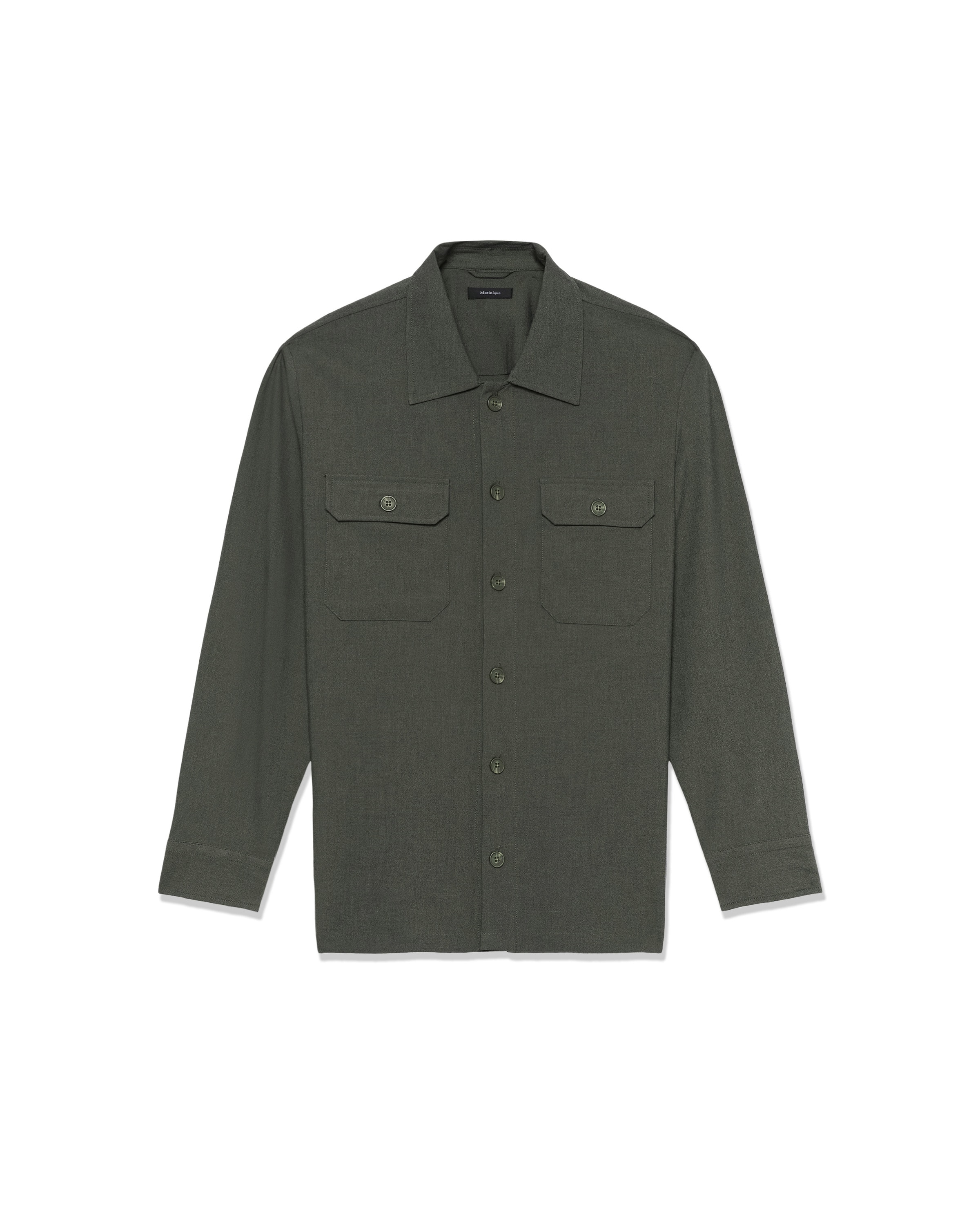 Matinique Comfort Fit Overgangsjakke 'MADamo' i grøn: forside