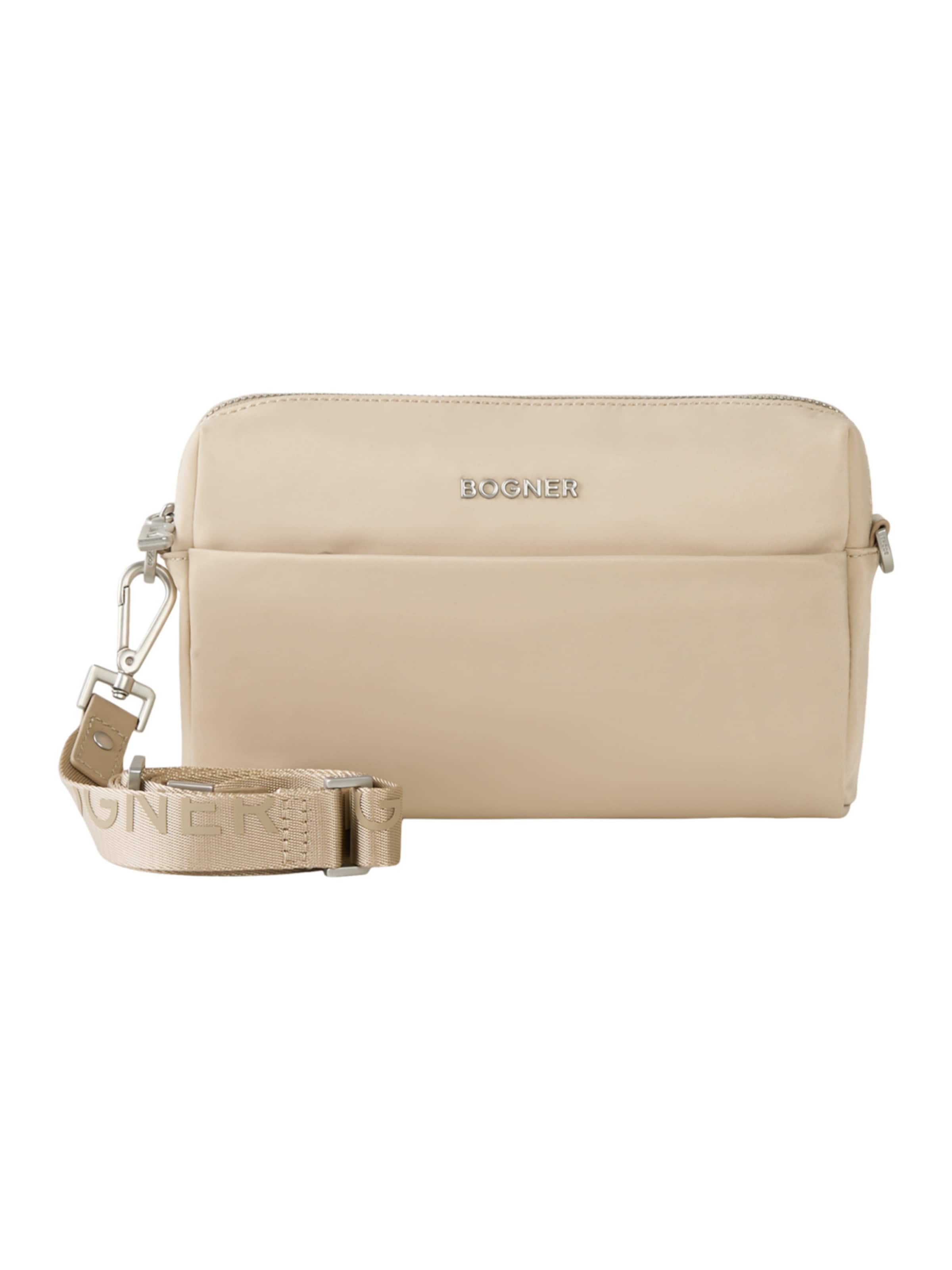 BOGNER Crossbody Bag 'Klosters Sita' in Beige: front
