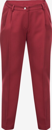 Pantaloni con pieghe 'Pablo' Karko di colore rosso rubino, Visualizzazione prodotti