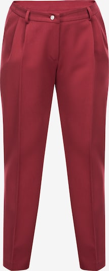 Pantaloni con pieghe 'Pablo' Karko di colore rosso rubino, Visualizzazione prodotti