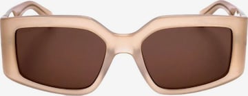 Lunettes de soleil 'SF1101S Opaline' FERRAGAMO en jaune : devant