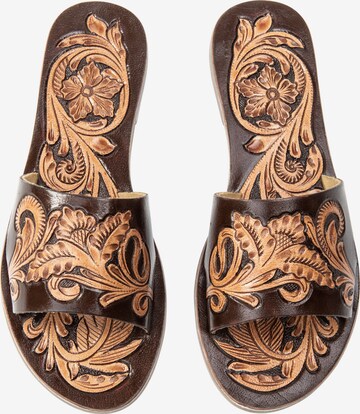 usha FESTIVAL Mules in Brown