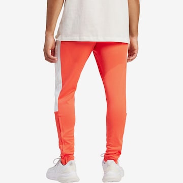 ADIDAS SPORTSWEAR Slim fit Workout Pants 'Tiro' in Orange