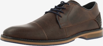 BULLBOXER Lace-Up Shoes in Brown: front