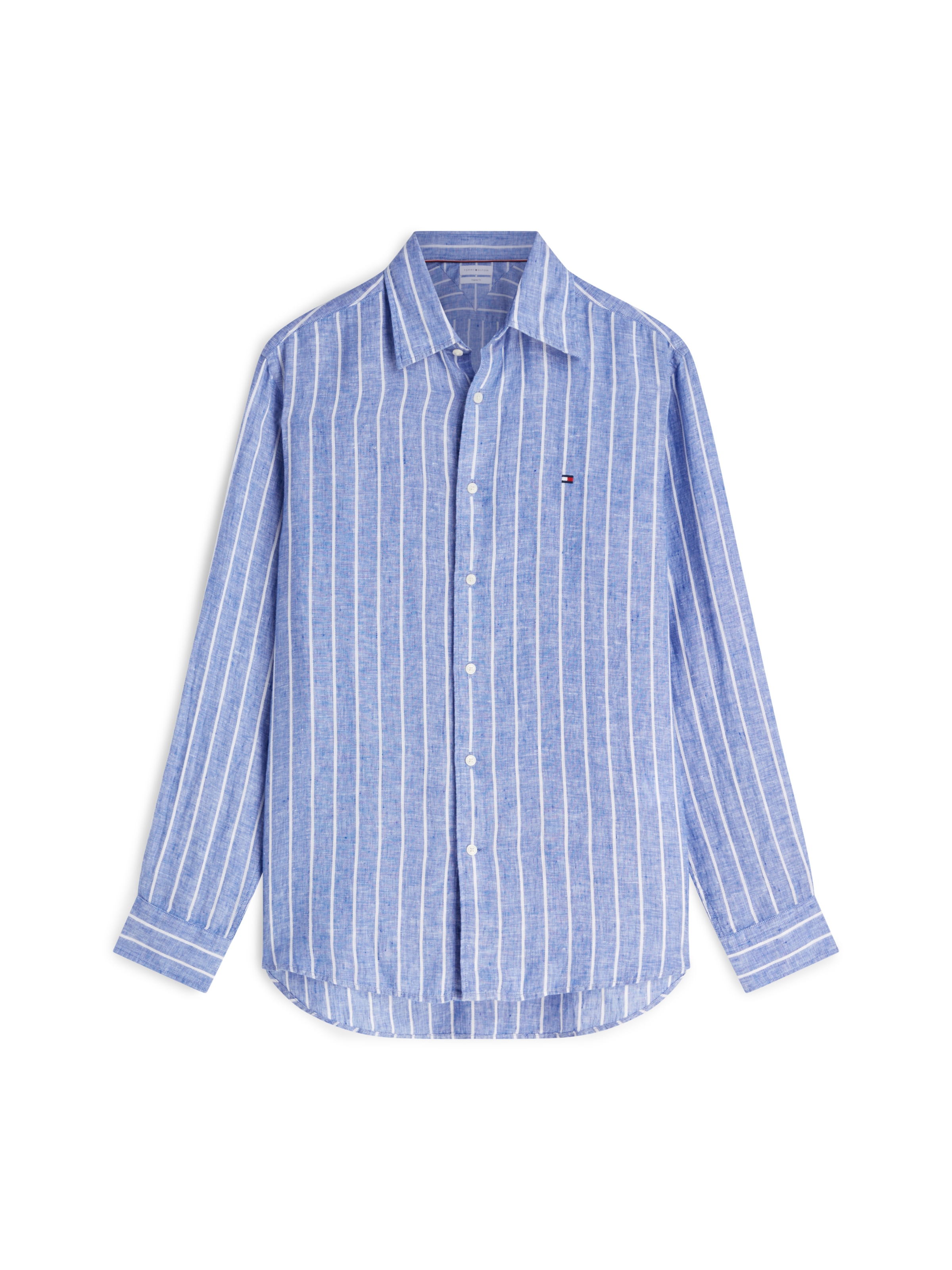 TOMMY HILFIGER Regular fit Button Up Shirt in Blue: front