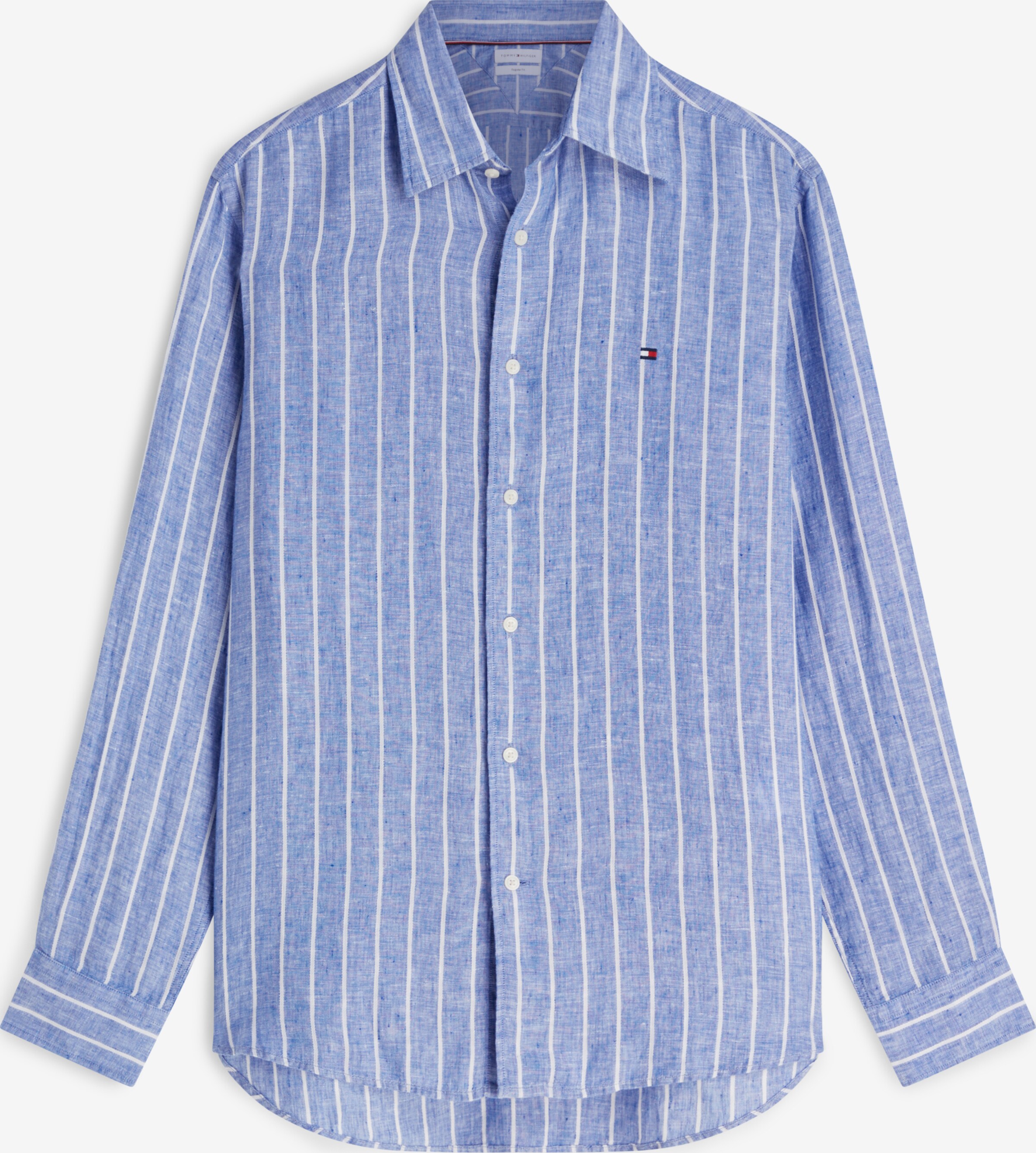 TOMMY HILFIGER Regular fit Cămașă 'Regular Fit Textured Stripe Pure'