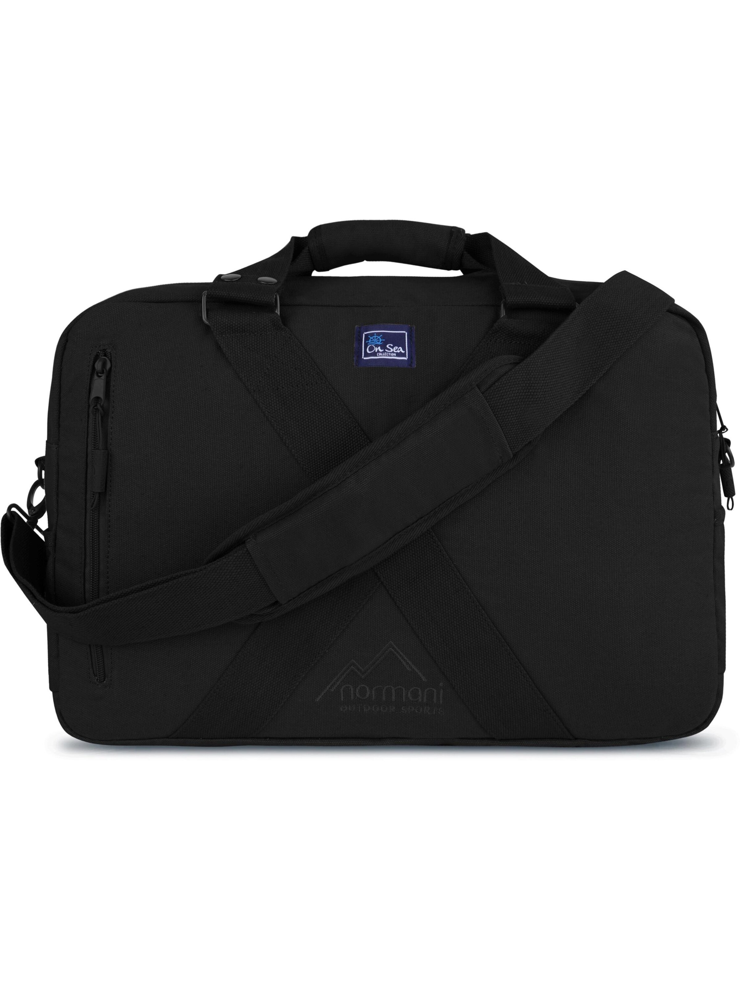 normani Crossbody Bag 'Eureka' in Black: front