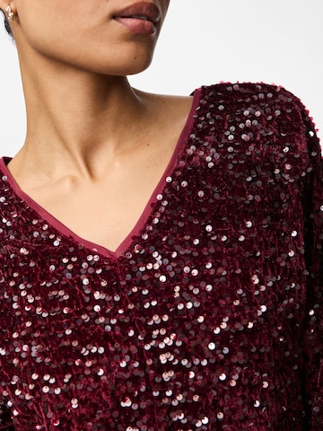 PIECES Blouse 'PCKam' in Rood