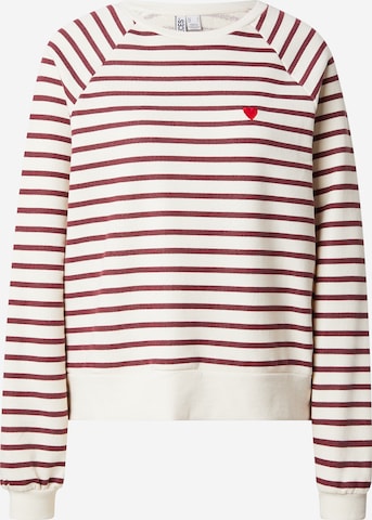 balts PIECES Sportisks džemperis 'PCGRETA': no priekšpuses