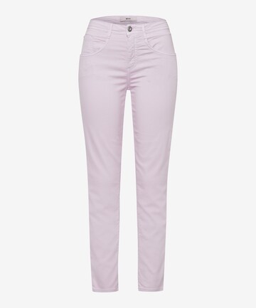 Coupe slim Pantalon 'Shakira' BRAX en violet : devant