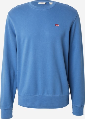 Sweat-shirt 'Original Housemark' LEVI'S ® en bleu : devant