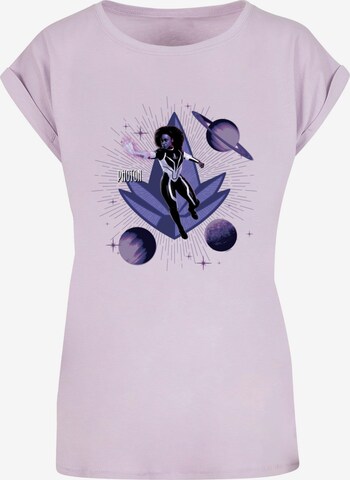 ABSOLUTE CULT Shirt 'The Marvels - Photo Pose' in Purple: front