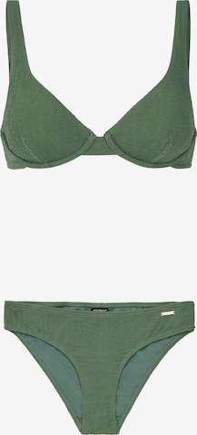 PROTEST T-shirt Bikini 'PRTAmita' in Groen: voorkant