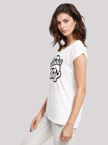 T-shirt 'Soccer Vibes Typography Sporty Graphic' F4NT4STIC en blanc