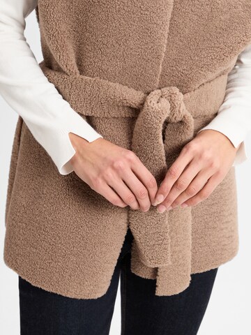 OPUS Weste 'Asofta' in Braun