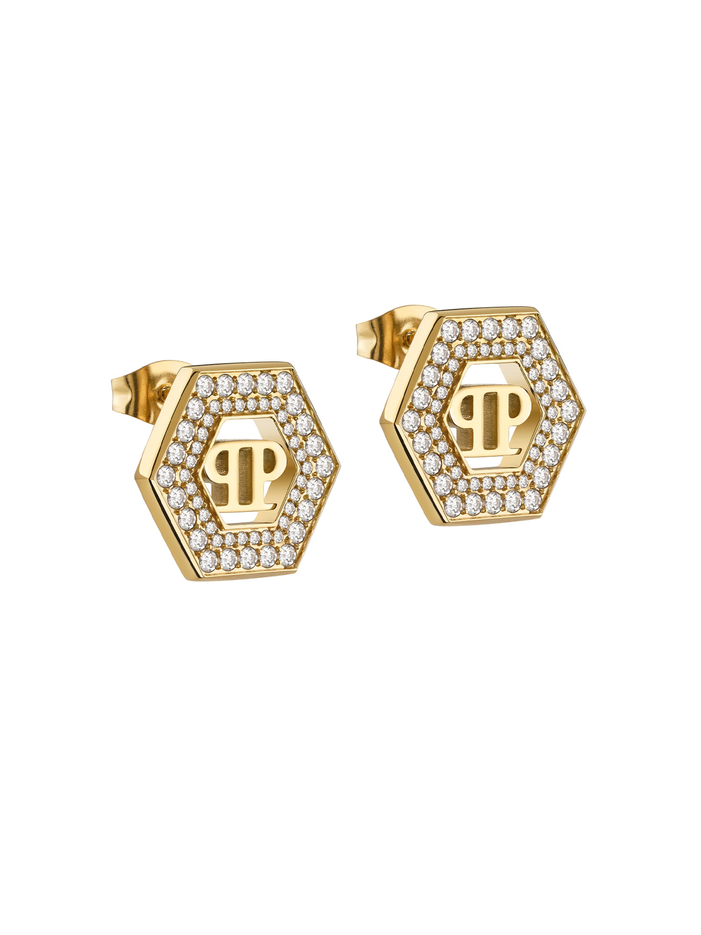 Boucles d'oreilles 'Plein Legacy' Philipp Plein en or