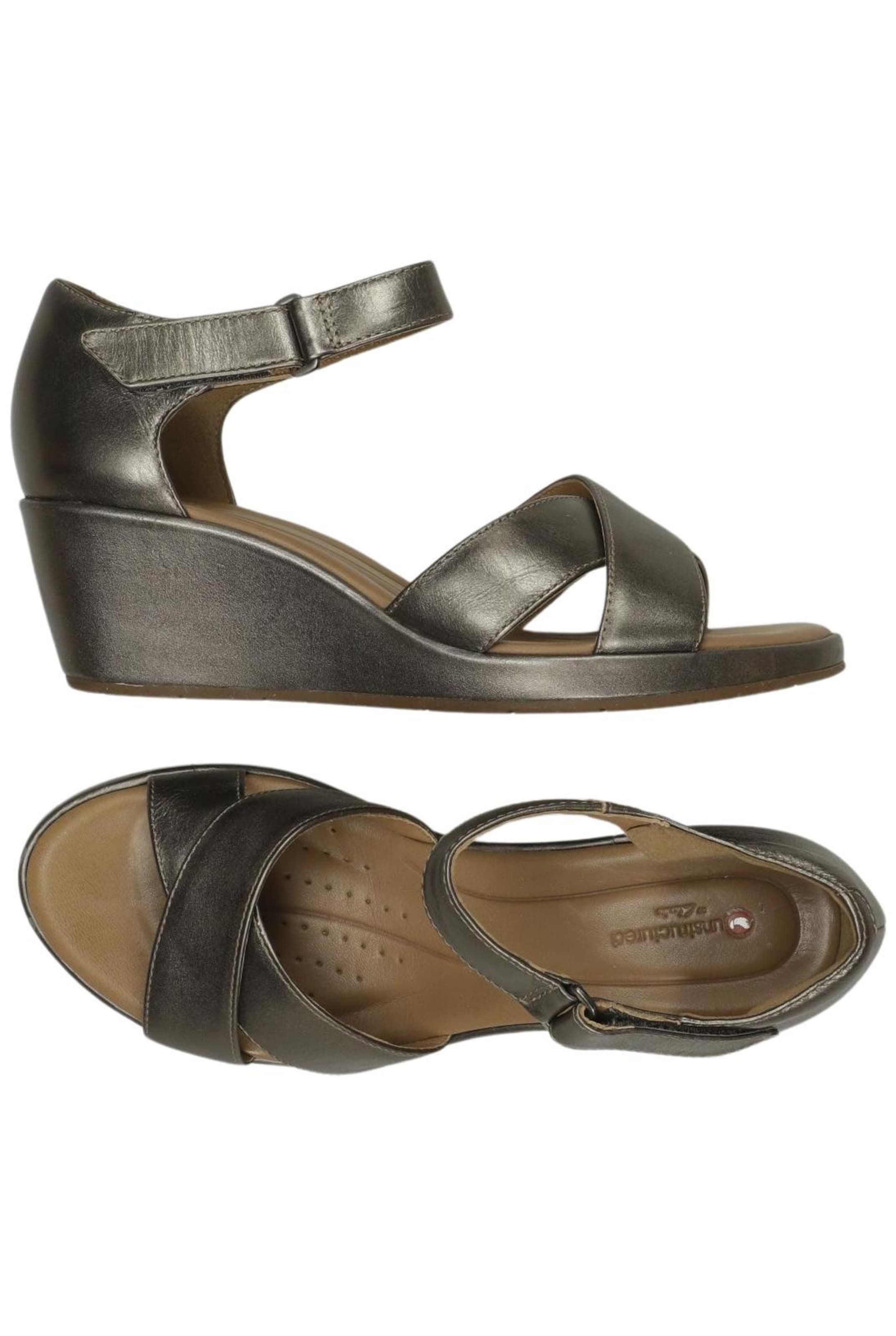 CLARKS Sandals & High-Heeled Sandals in 39,5 in Grey, Item view