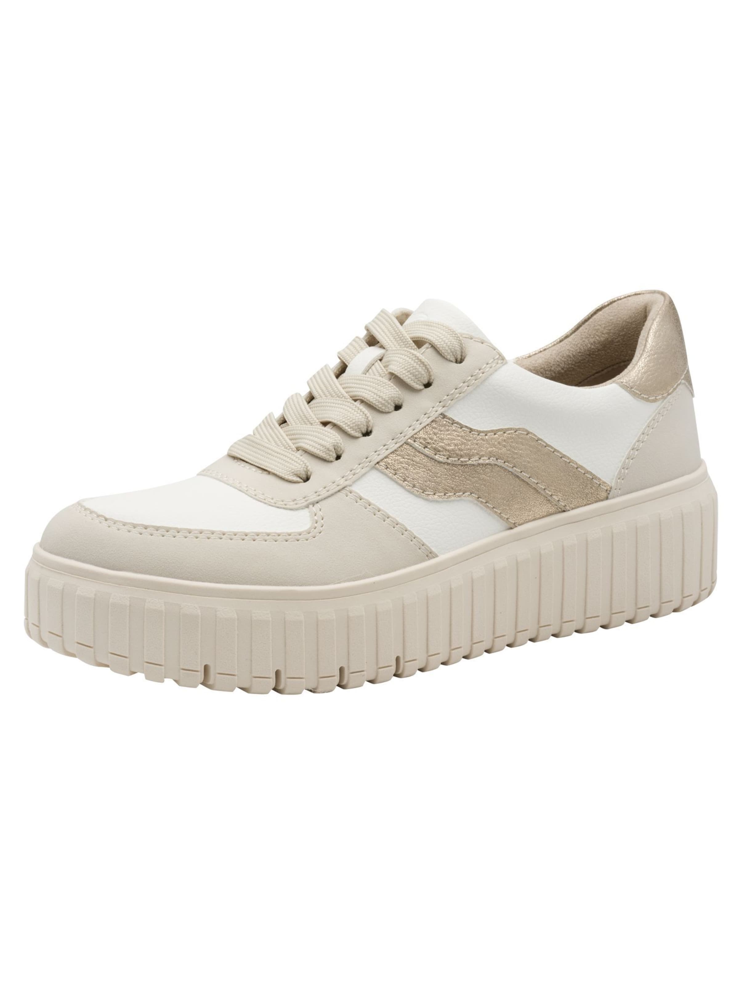 JANA Sneaker in Beige: Vorderseite