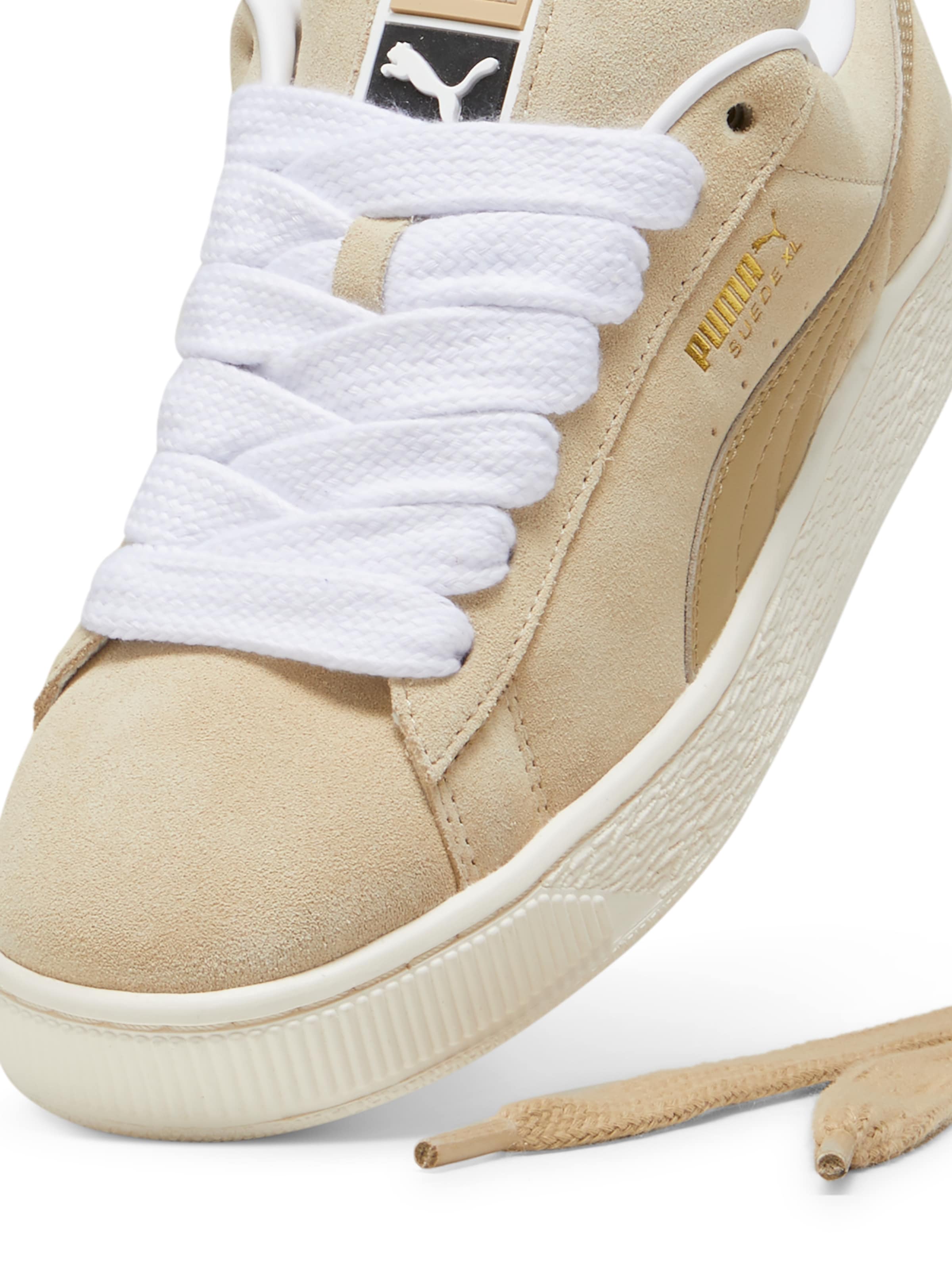 bēšs PUMA Zemie brīvā laika apavi 'Suede XL'