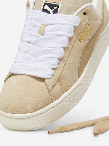 Baskets basses 'Suede XL' PUMA en beige