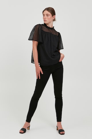 ICHI Skinny Jeans 'IHTWIGGY LULU' in Zwart