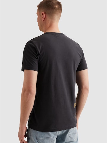 PME Legend Shirt 'PME LEGEND - T-shirt with off-placed artworks' in Grijs