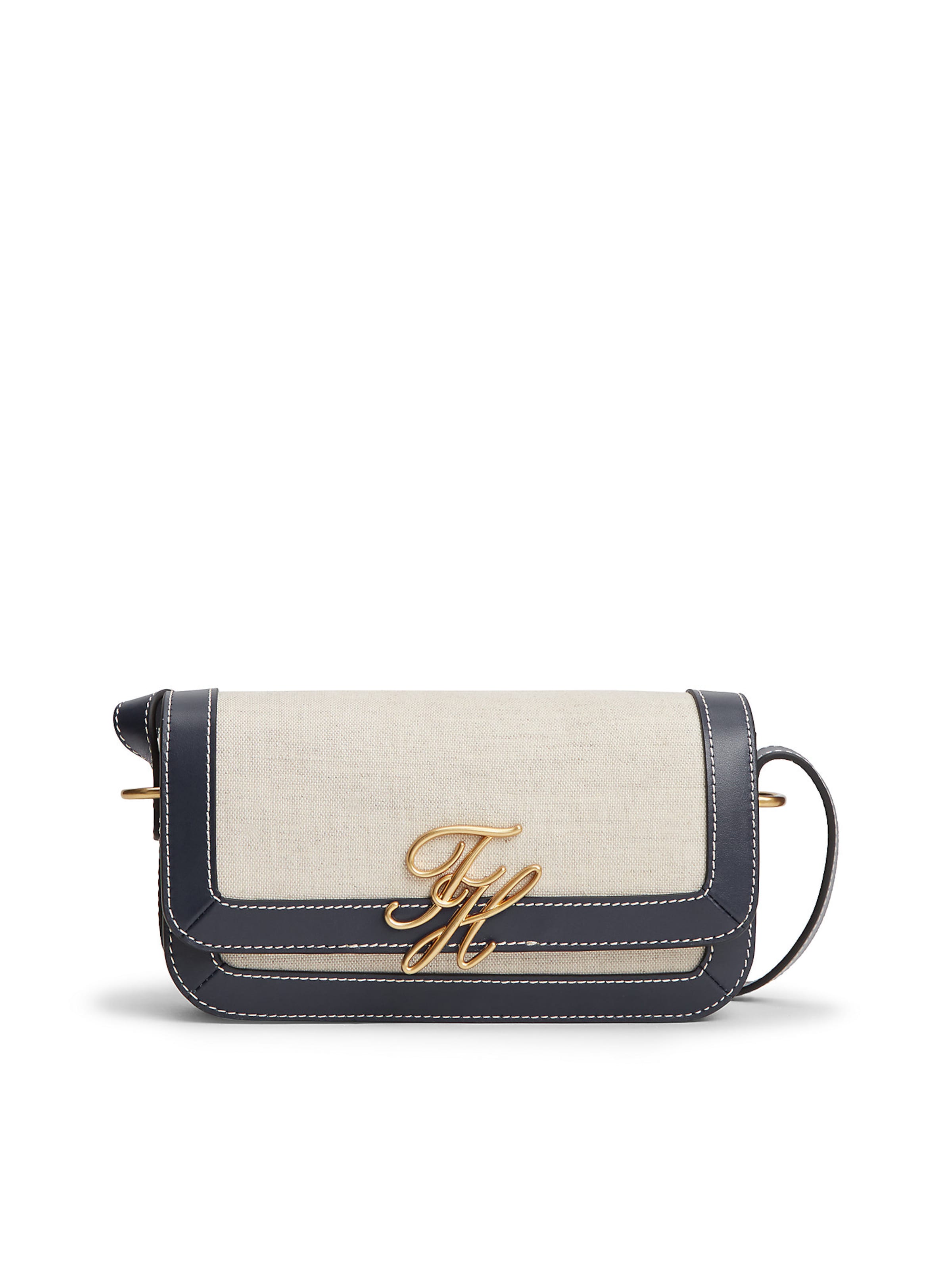 Sac à bandoulière TOMMY HILFIGER en bleu : devant
