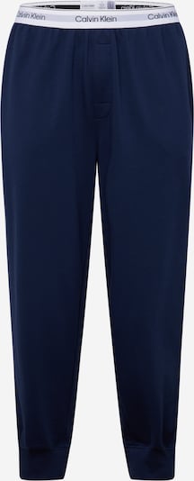 Calvin Klein Pantalon en bleu marine / gris / blanc, Vue avec produit